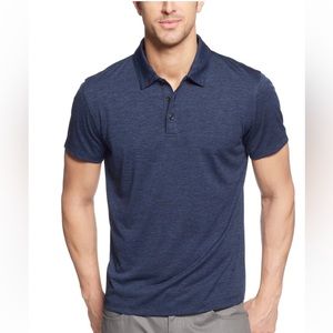 Alfani Men's Classic-Fit Ethan Performance Polo | Medium, Lucky Blue